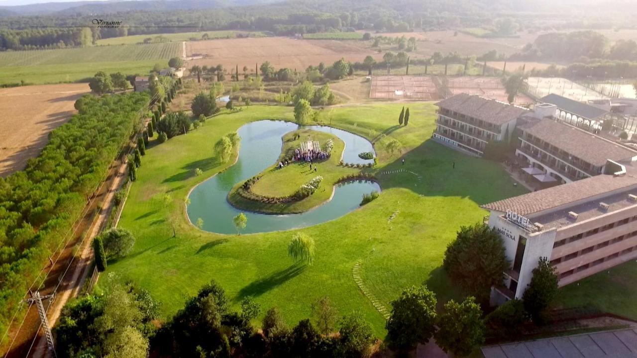 Hotel Mas Sola Santa Coloma De Farners Exterior photo